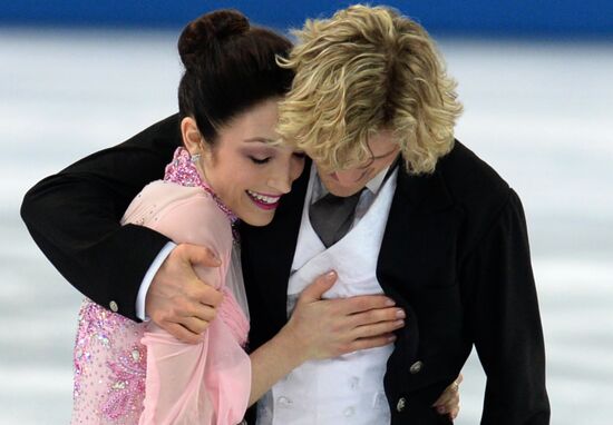 2014 Winter Olympics. Figure skating. Ice dance. Short program