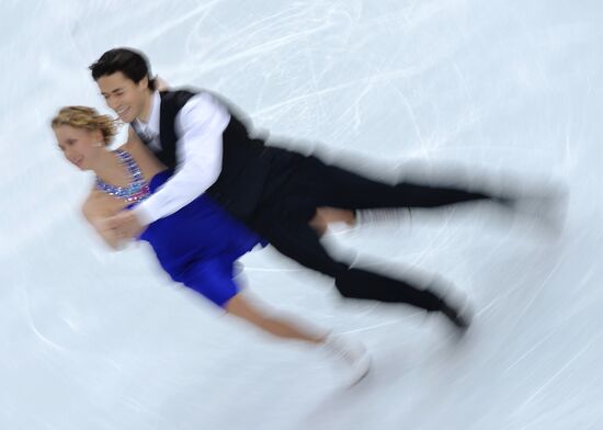 2014 Winter Olympics. Figure skating. Ice dance. Short program