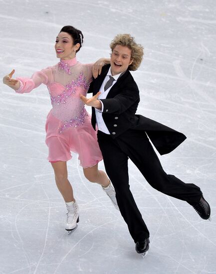 2014 Winter Olympics. Figure skating. Ice dance. Short program