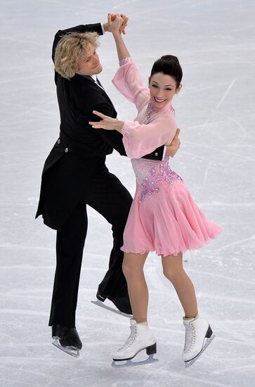 2014 Winter Olympics. Figure skating. Ice dance. Short program