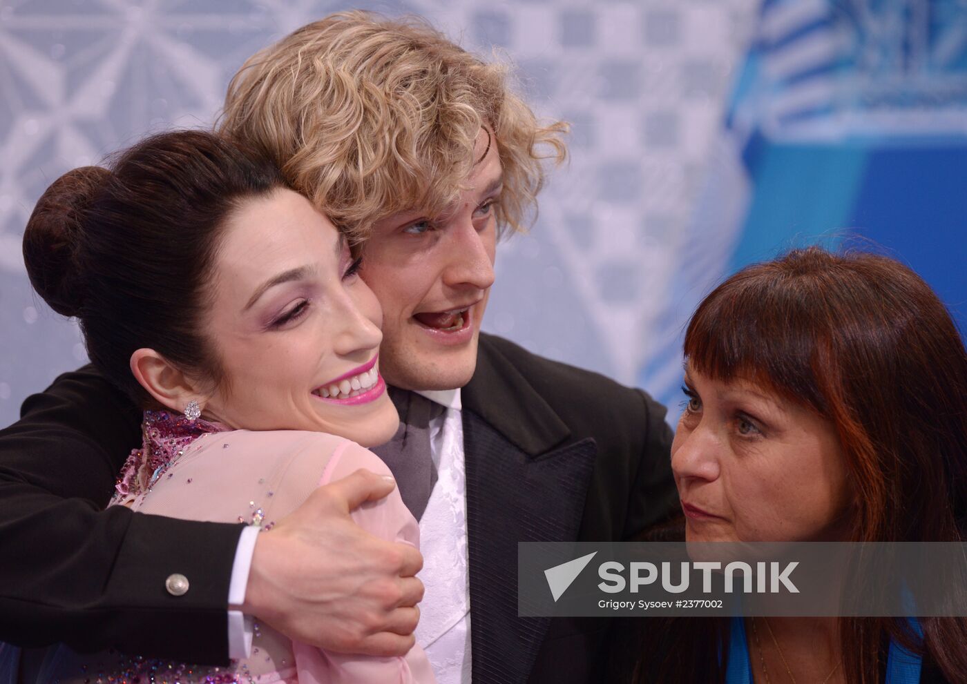 2014 Winter Olympics. Figure skating. Ice dance. Short program