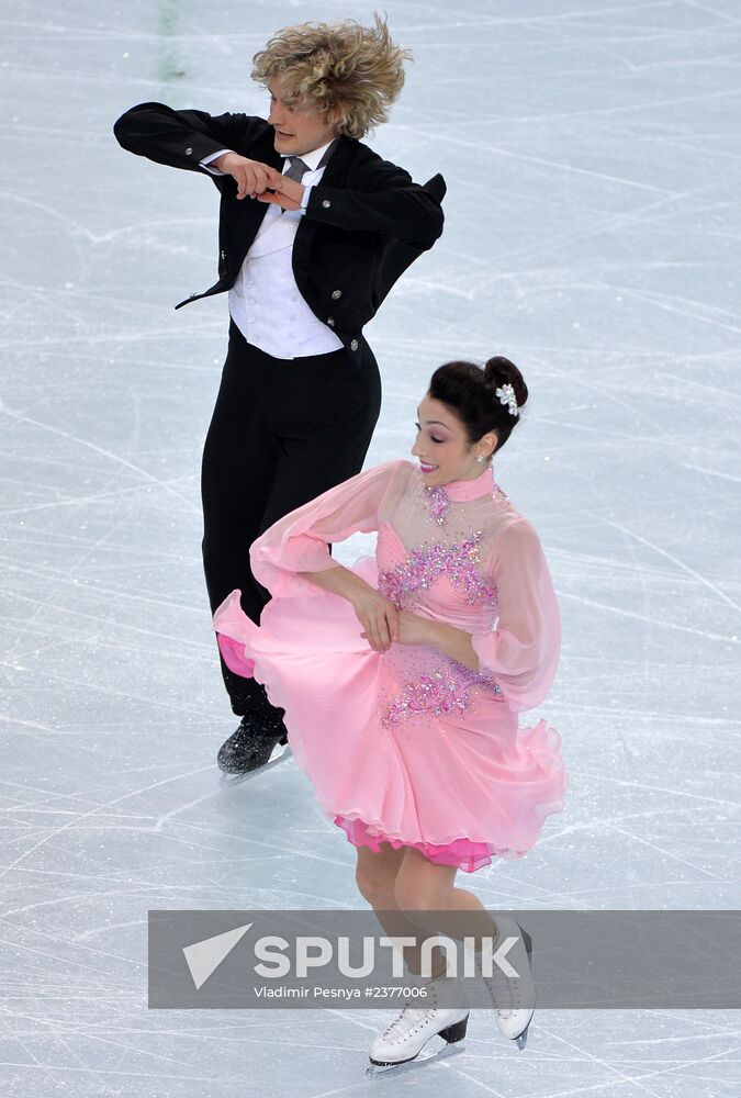 2014 Winter Olympics. Figure skating. Ice dance. Short program