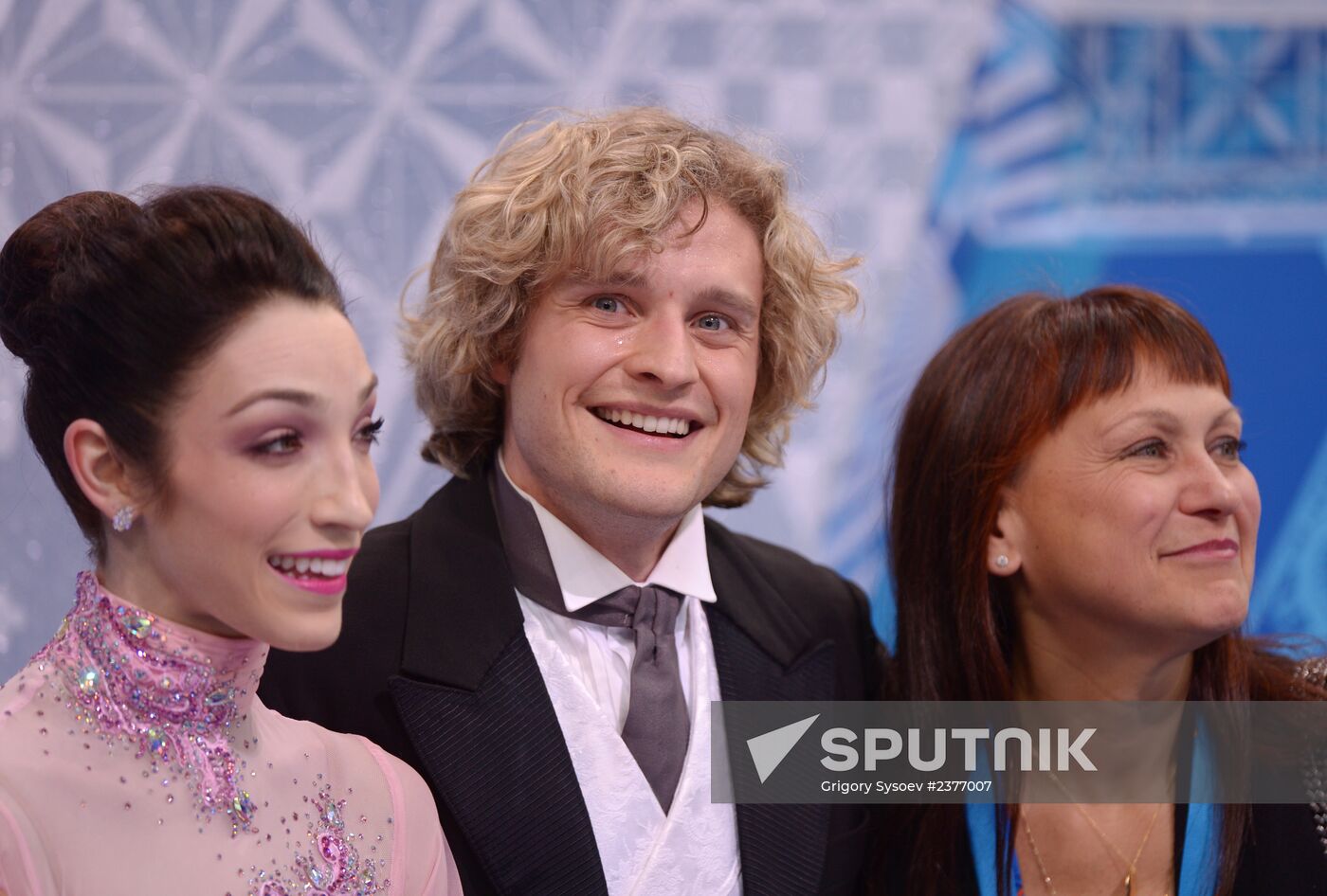 2014 Winter Olympics. Figure skating. Ice dance. Short program