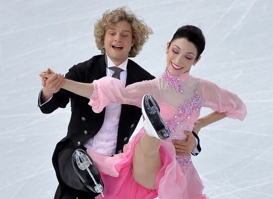 2014 Winter Olympics. Figure skating. Ice dance. Short program