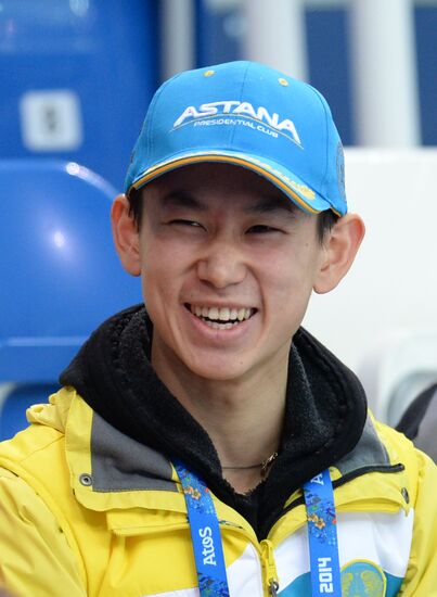 2014 Winter Olympics. Figure skating. Ice dance. Short program