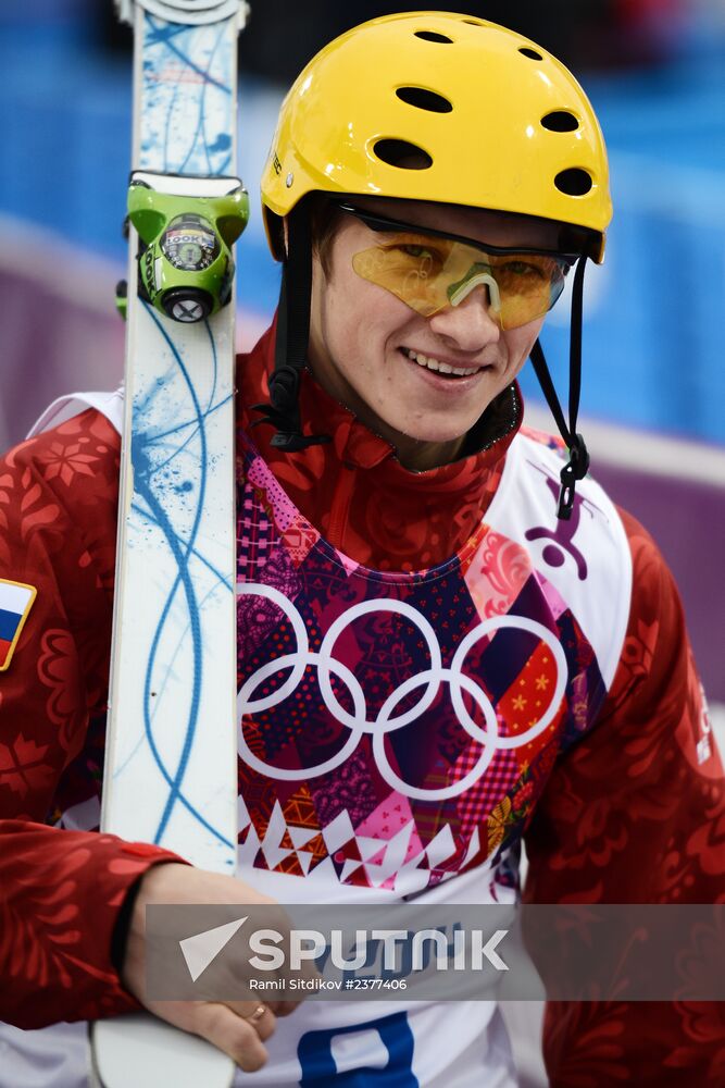 2014 Winter Olympics. Freestyle skiing. Men. Aerials