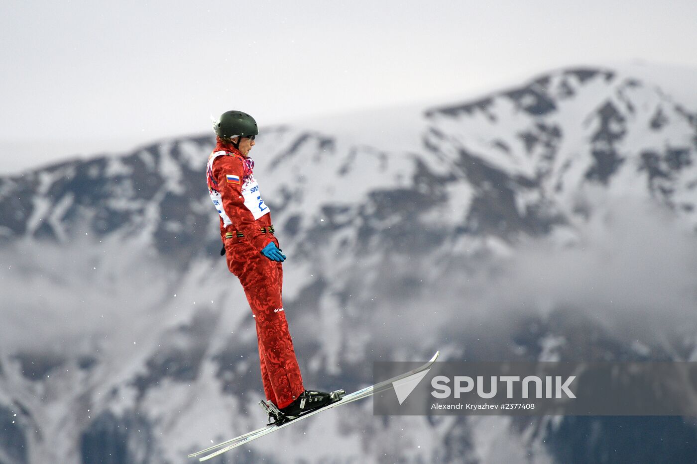 2014 Winter Olympics. Freestyle skiing. Men. Aerials