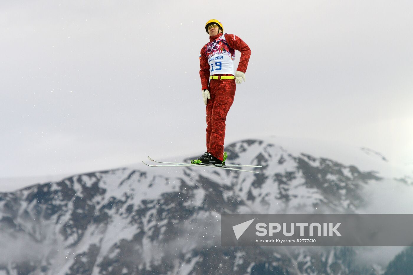 2014 Winter Olympics. Freestyle skiing. Men. Aerials