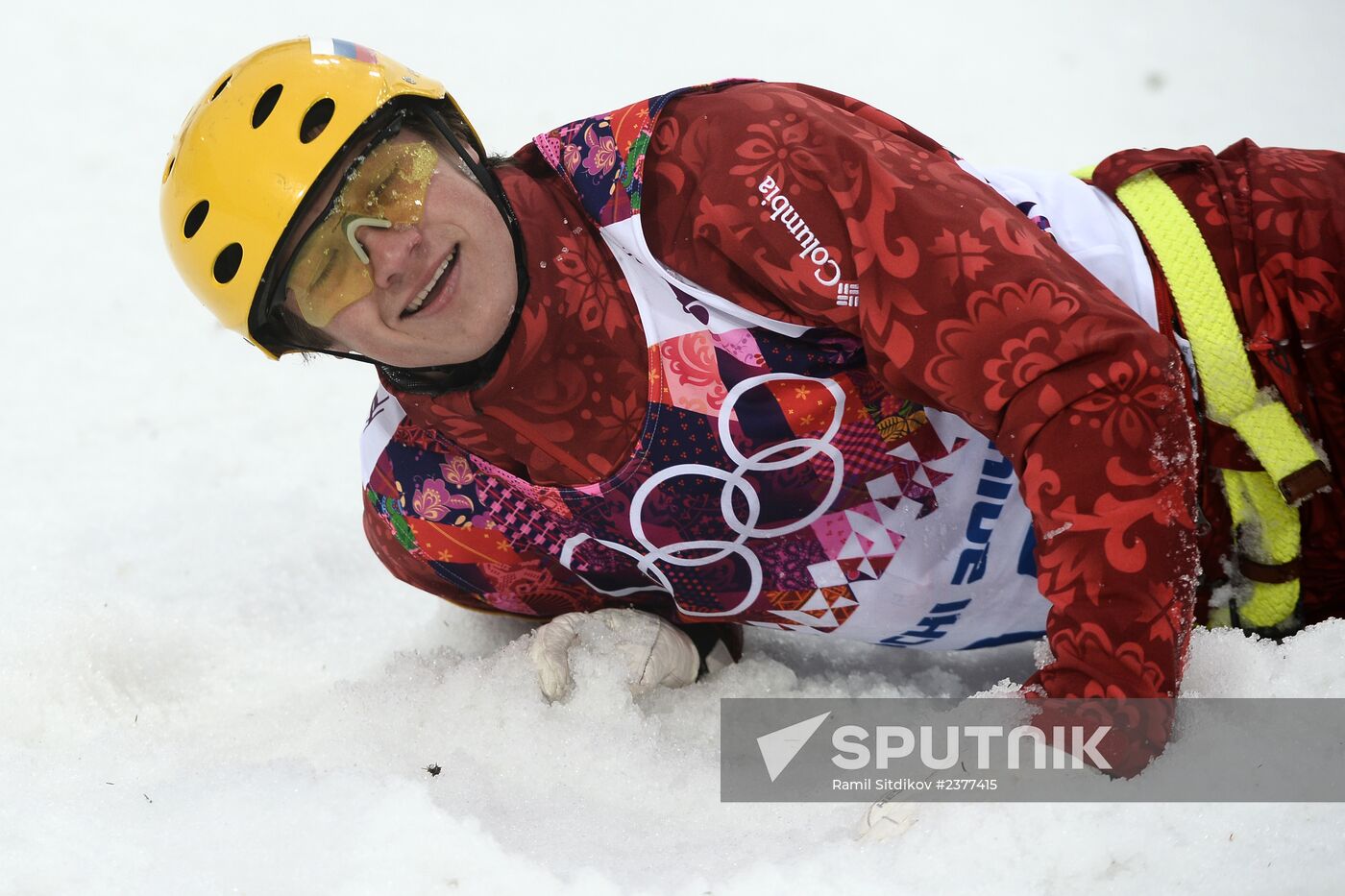 2014 Winter Olympics. Freestyle skiing. Men. Aerials