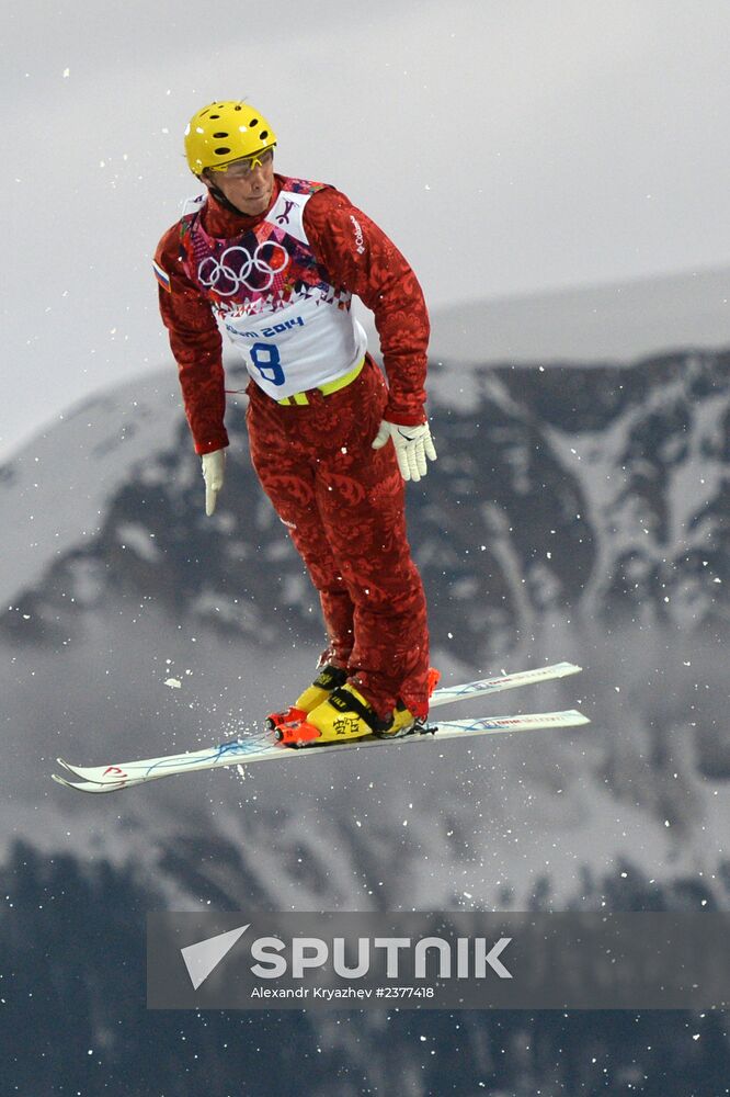 2014 Winter Olympics. Freestyle skiing. Men. Aerials