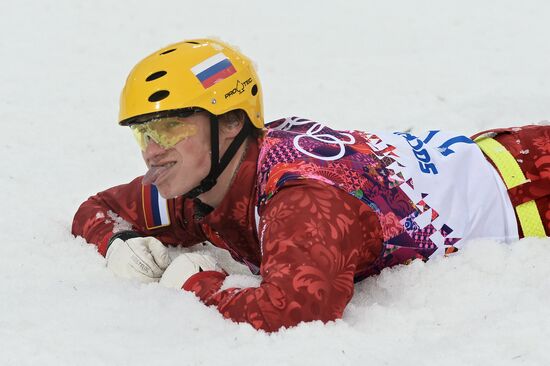 2014 Winter Olympics. Freestyle skiing. Men. Aerials