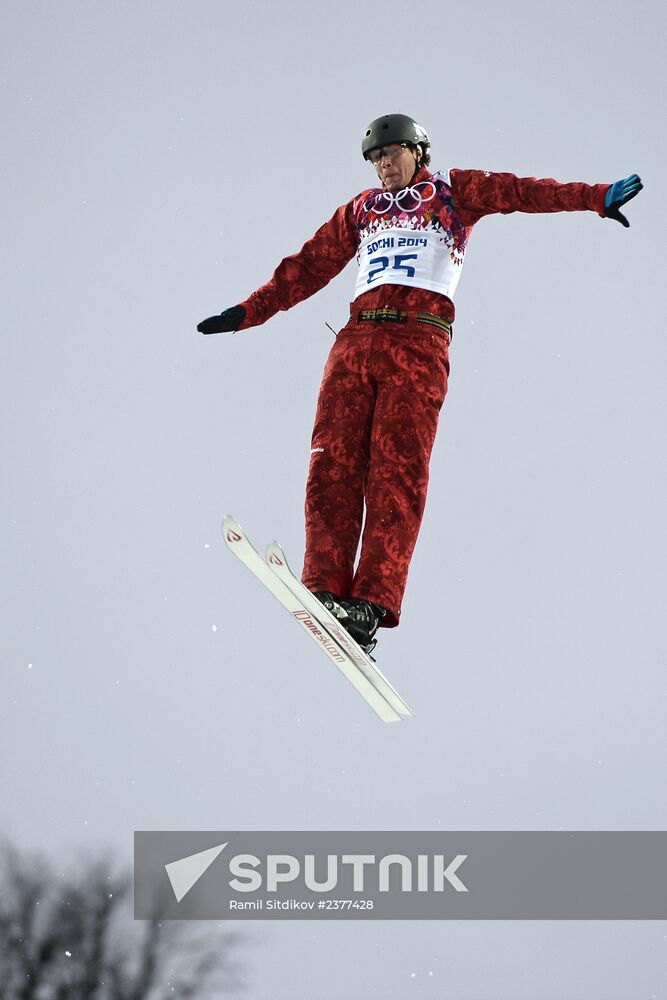 2014 Winter Olympics. Freestyle skiing. Men. Aerials