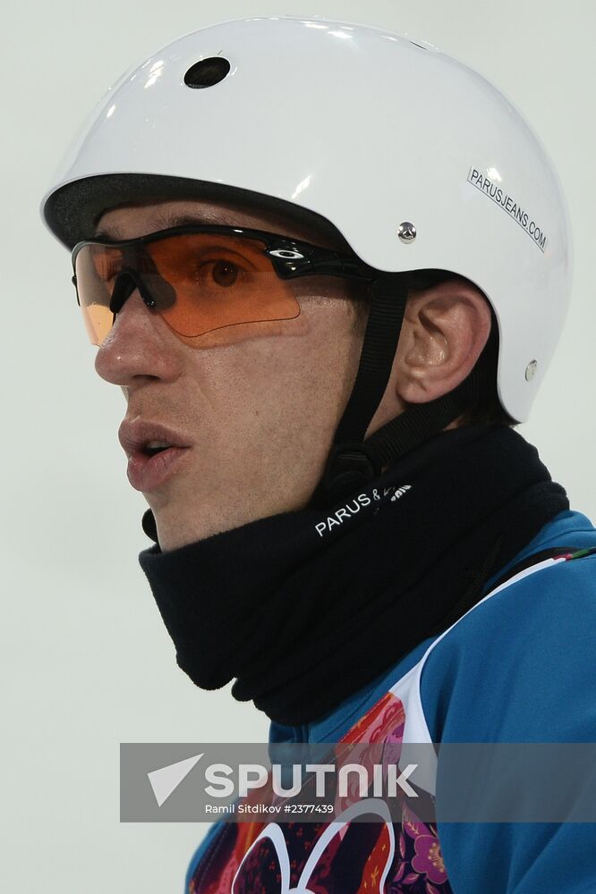 2014 Winter Olympics. Freestyle skiing. Men. Aerials