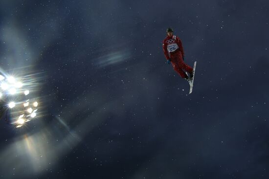 2014 Winter Olympics. Freestyle skiing. Men. Aerials