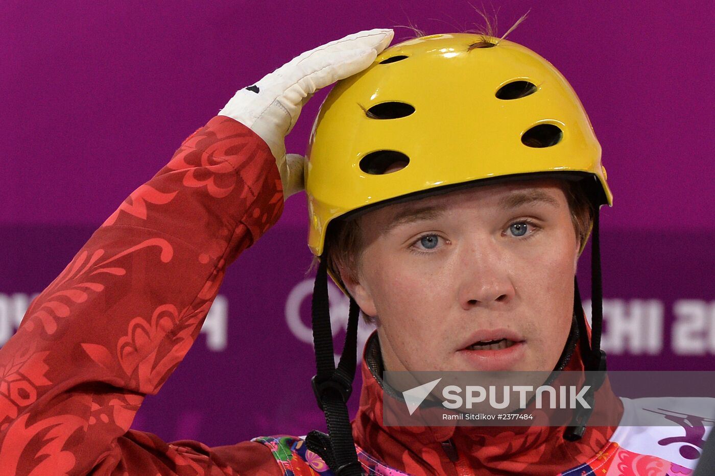 2014 Winter Olympics. Freestyle skiing. Men. Aerials