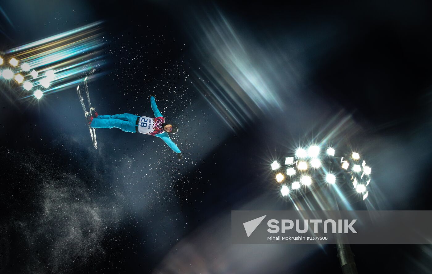 2014 Winter Olympics. Freestyle skiing. Men. Aerials