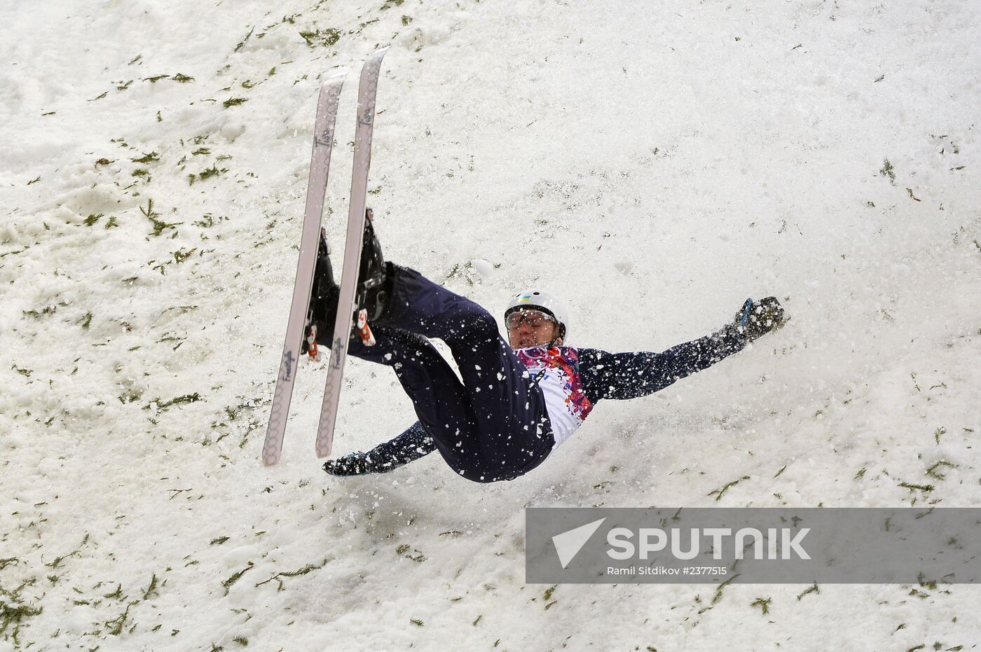 2014 Winter Olympics. Freestyle skiing. Men. Aerials