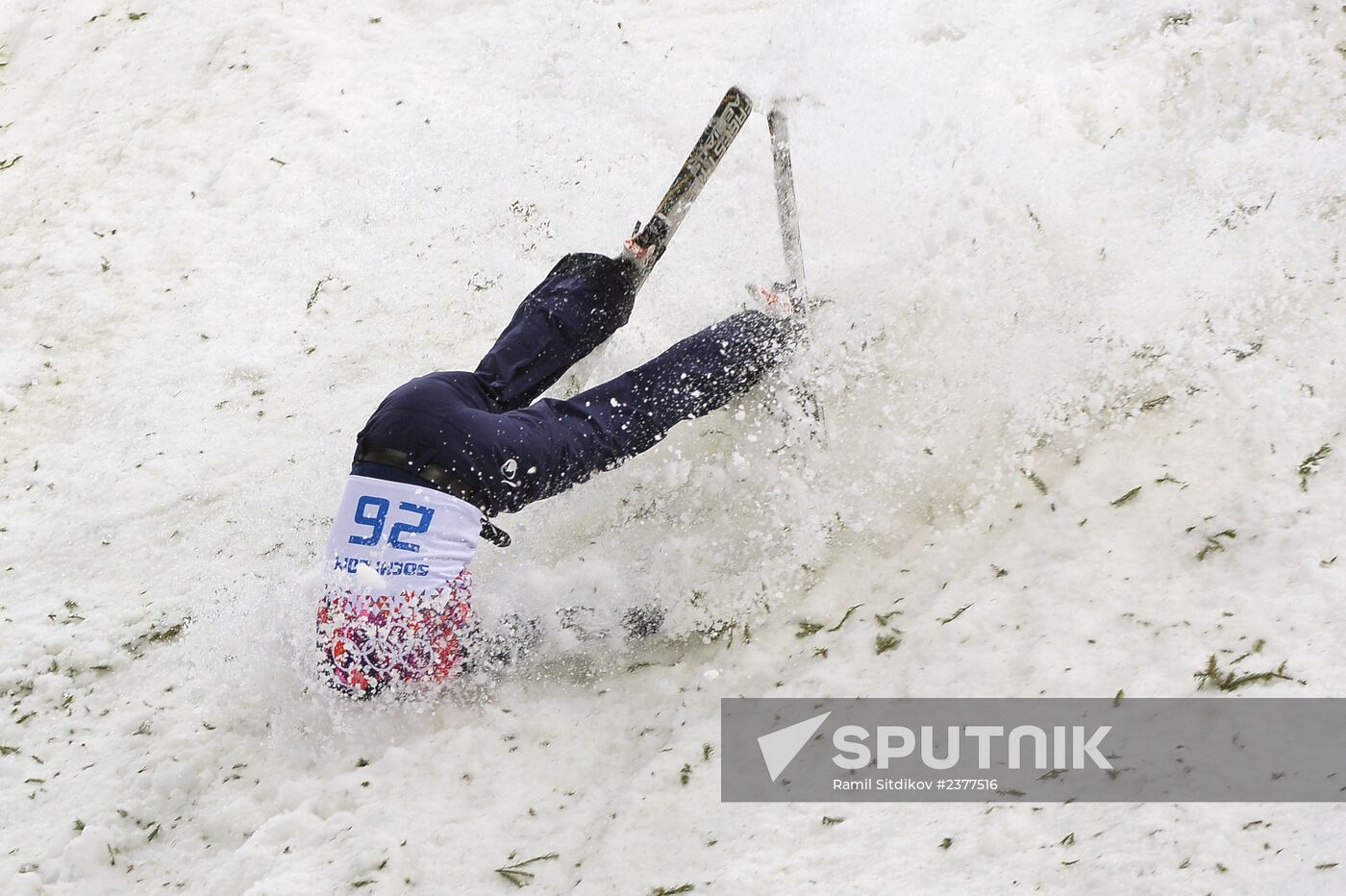 2014 Winter Olympics. Freestyle skiing. Men. Aerials