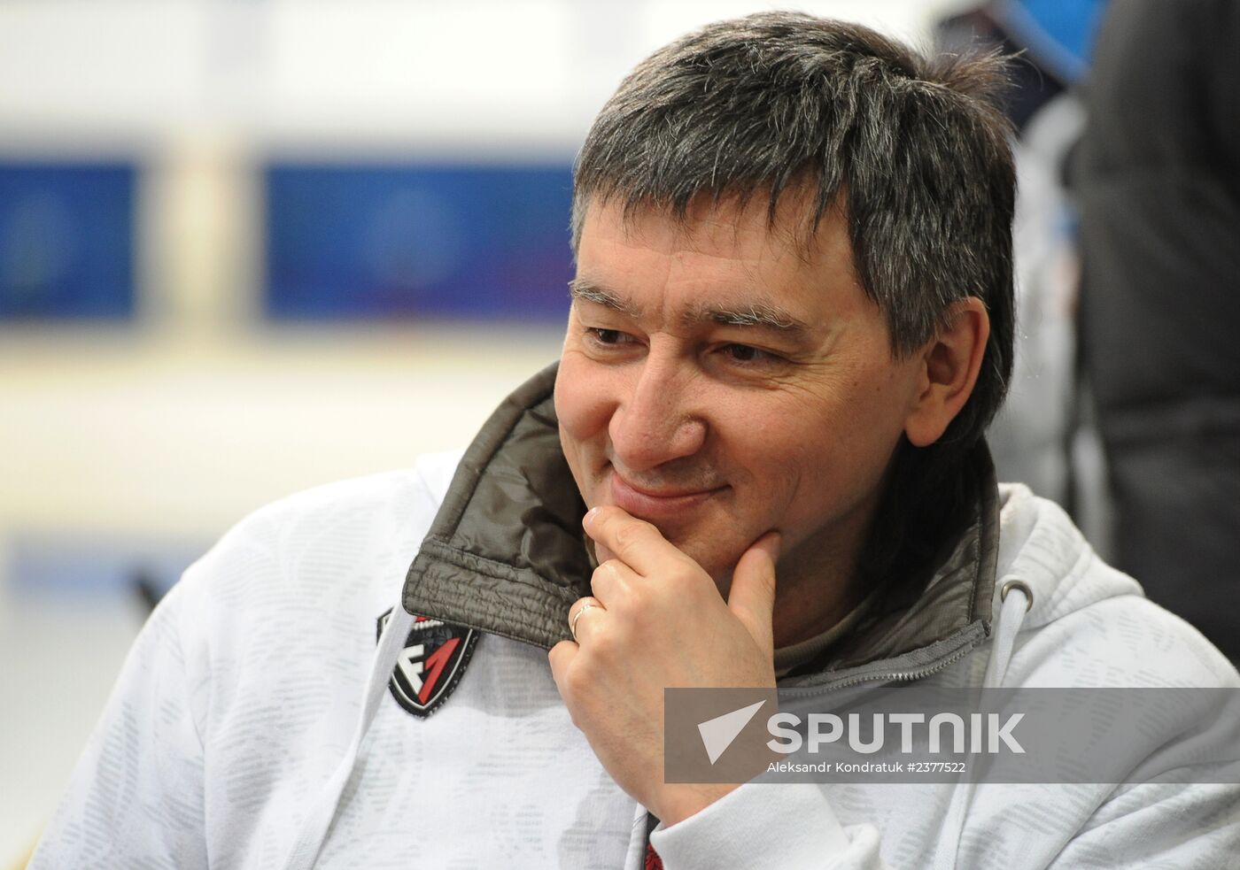 Russian Paralympic wheelchair curling team holds training session
