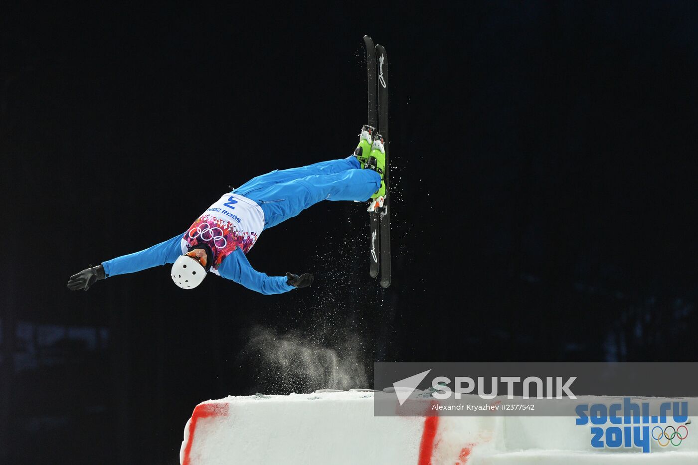 2014 Winter Olympics. Freestyle skiing. Men. Aerials