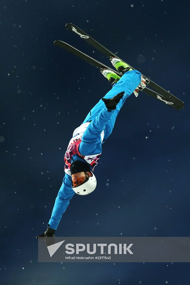 2014 Winter Olympics. Freestyle skiing. Men. Aerials