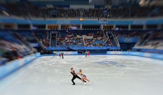 2014 Winter Olympics. Figure skating. Ice dance. Free skating