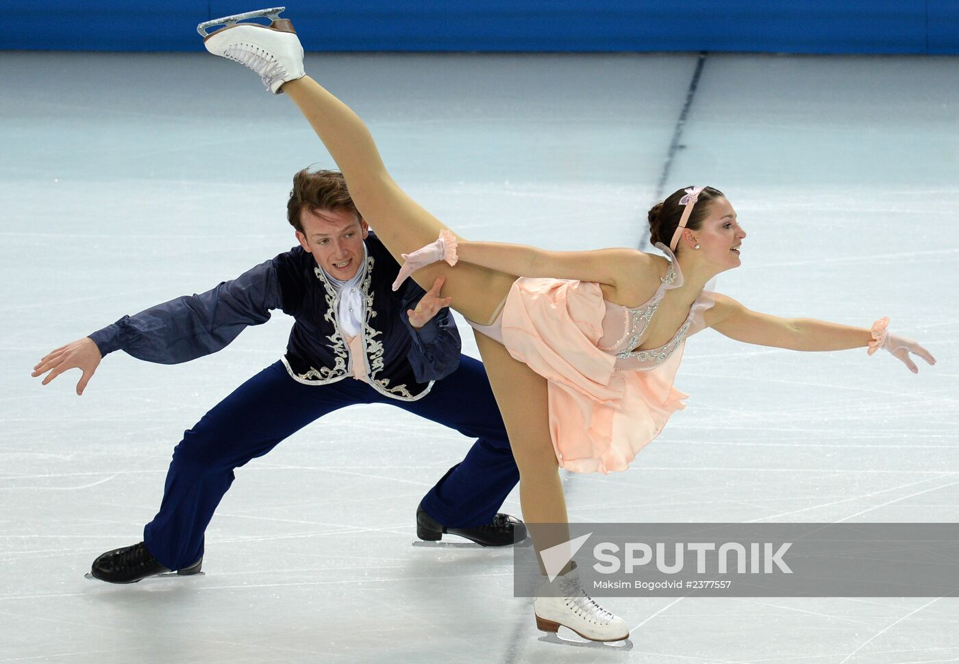 2014 Winter Olympics. Figure skating. Ice dance. Free skating