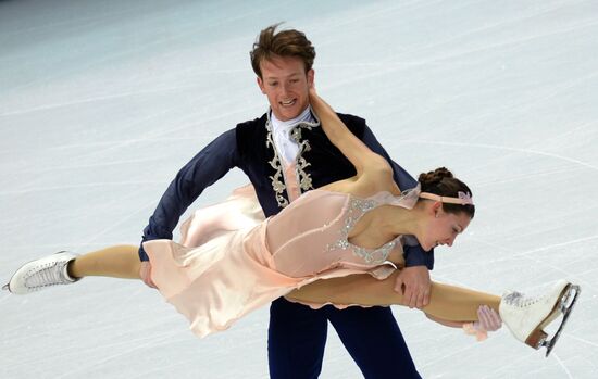 2014 Winter Olympics. Figure skating. Ice dance. Free skating