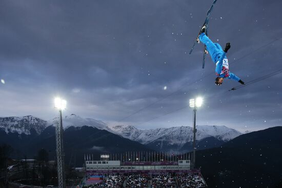 2014 Winter Olympics. Freestyle skiing. Men. Aerials