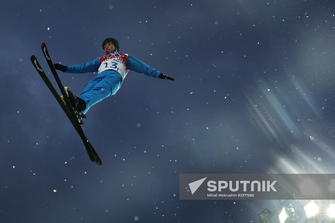 2014 Winter Olympics. Freestyle skiing. Men. Aerials