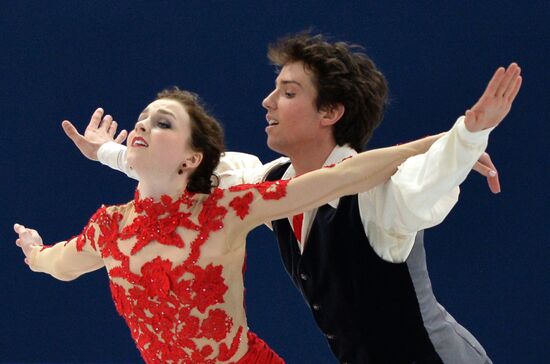 2014 Winter Olympics. Figure skating. Ice dance. Free skating