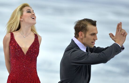 2014 Winter Olympics. Figure skating. Ice dance. Free skating