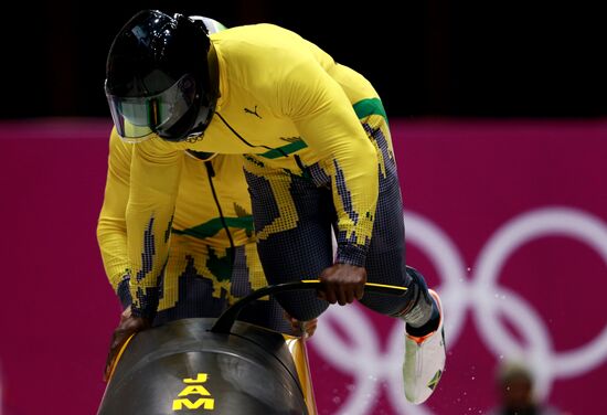 2014 Winter Olympics. Bobsleigh. Two-man. Day Two