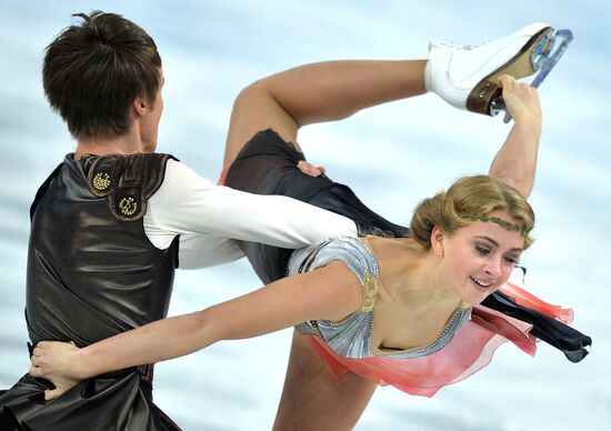 2014 Winter Olympics. Figure skating. Ice dance. Free skating