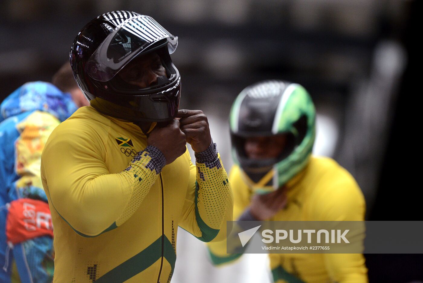 2014 Winter Olympics. Bobsleigh. Two-man. Day Two