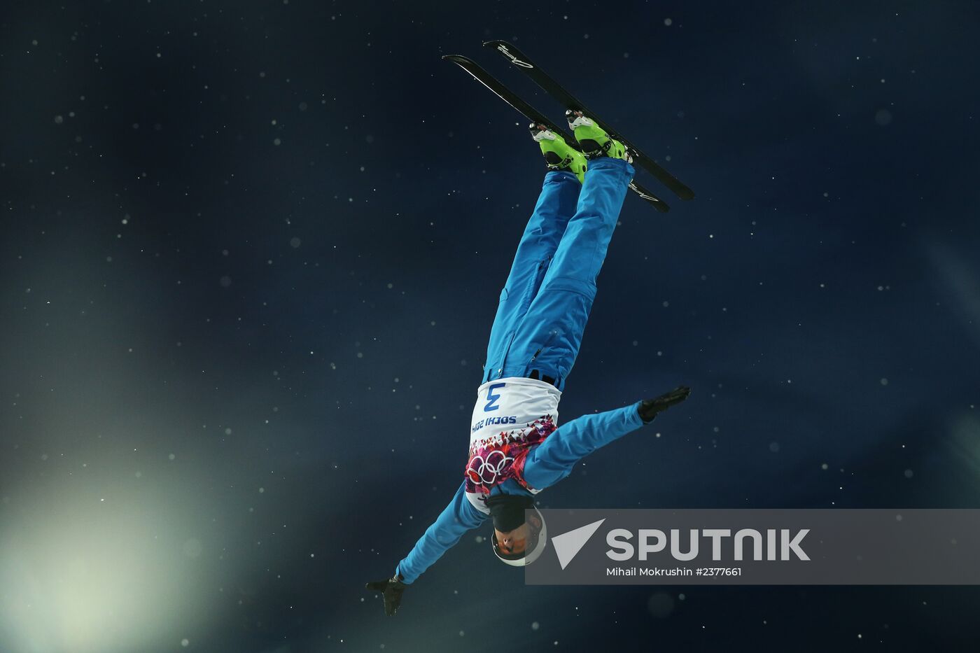 2014 Winter Olympics. Freestyle skiing. Men. Aerials