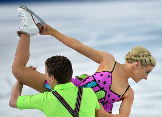 2014 Winter Olympics. Figure skating. Ice dance. Free skating