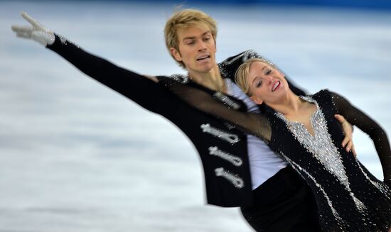 2014 Winter Olympics. Figure skating. Ice dance. Free skating