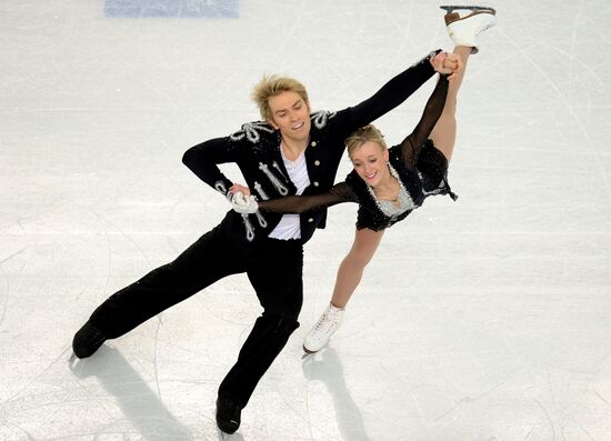 2014 Winter Olympics. Figure skating. Ice dance. Free skating