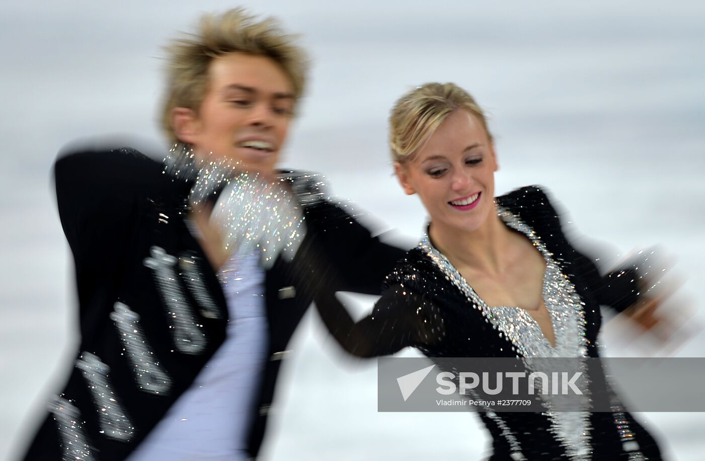 2014 Winter Olympics. Figure skating. Ice dance. Free skating