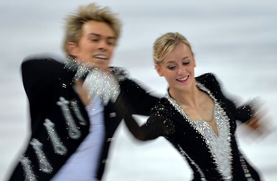 2014 Winter Olympics. Figure skating. Ice dance. Free skating