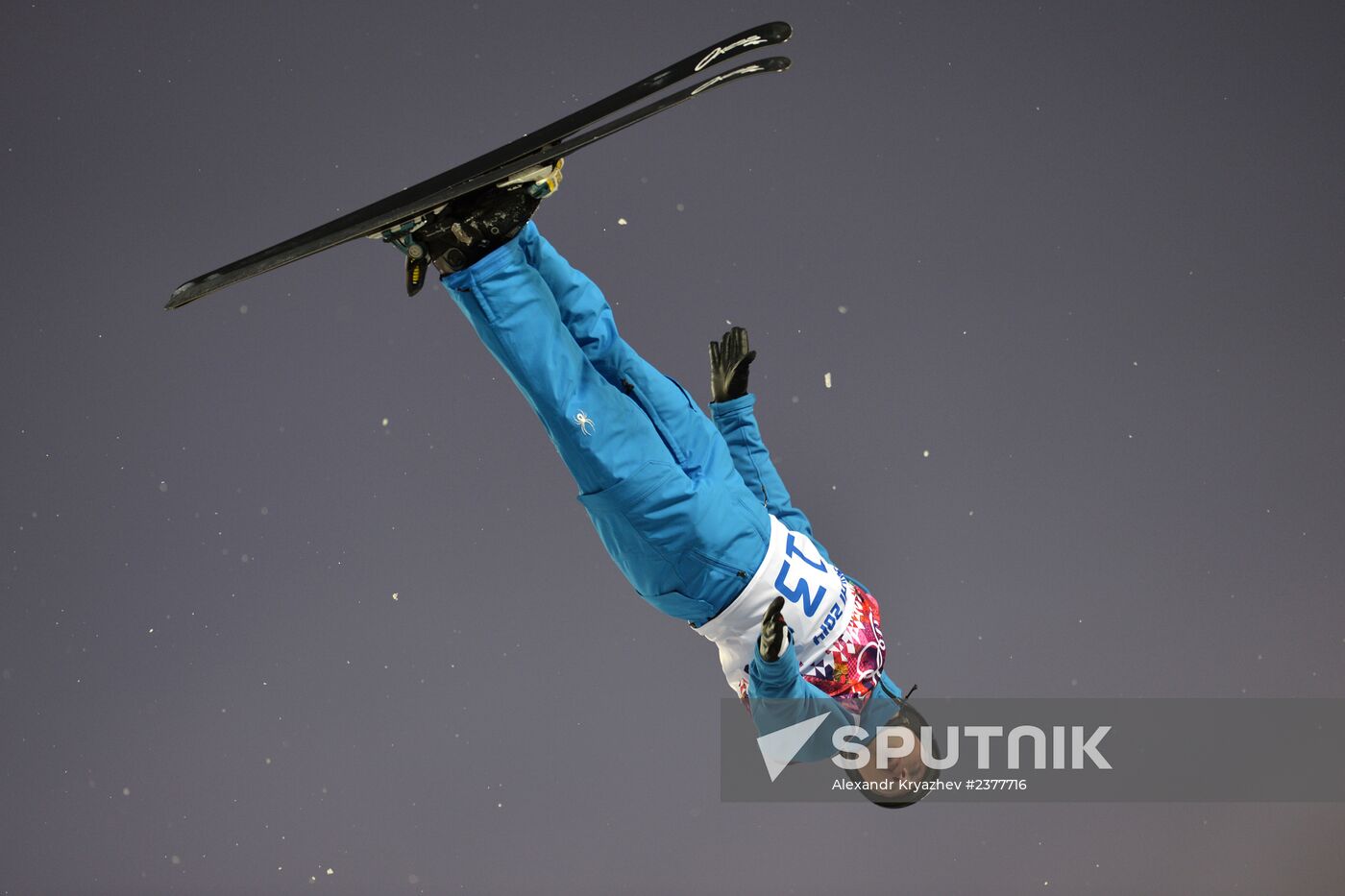 2014 Winter Olympics. Freestyle skiing. Men. Aerials