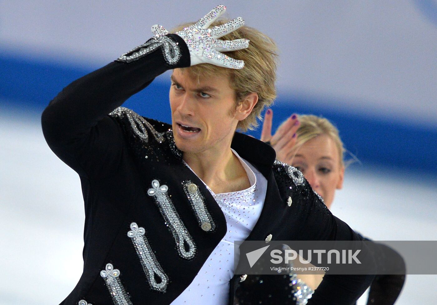 2014 Winter Olympics. Figure skating. Ice dance. Free skating