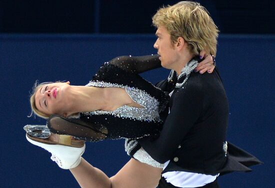 2014 Winter Olympics. Figure skating. Ice dance. Free skating