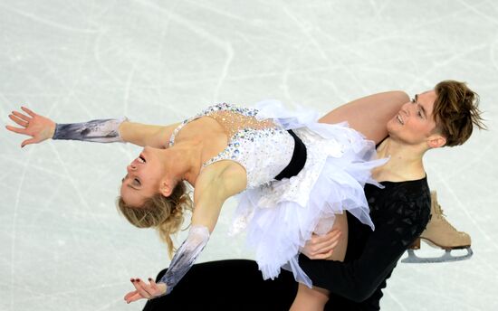2014 Winter Olympics. Figure skating. Ice dance. Free skating