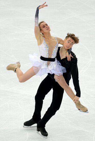 2014 Winter Olympics. Figure skating. Ice dance. Free skating