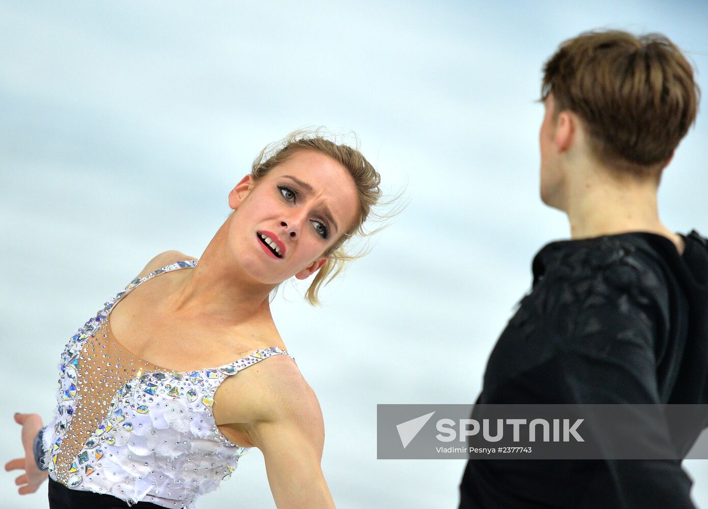 2014 Winter Olympics. Figure skating. Ice dance. Free skating