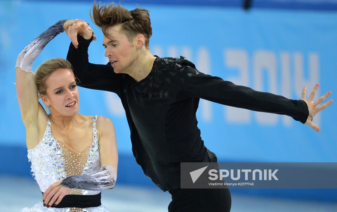 2014 Winter Olympics. Figure skating. Ice dance. Free skating