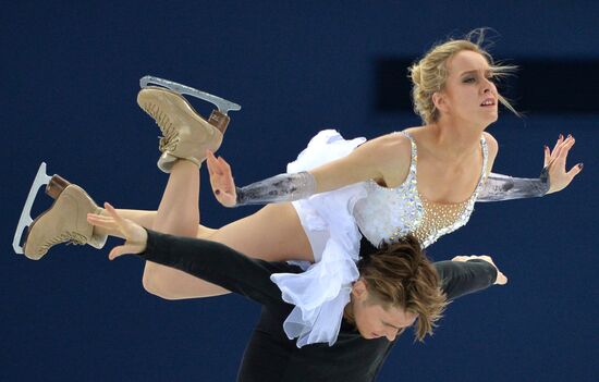 2014 Winter Olympics. Figure skating. Ice dance. Free skating