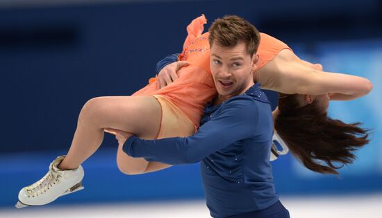 2014 Winter Olympics. Figure skating. Ice dance. Free skating